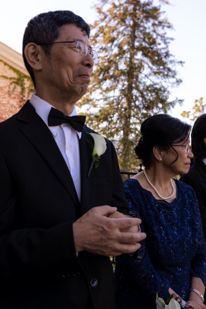 family candids after ceremony at a micro wedding, stef reyes photo