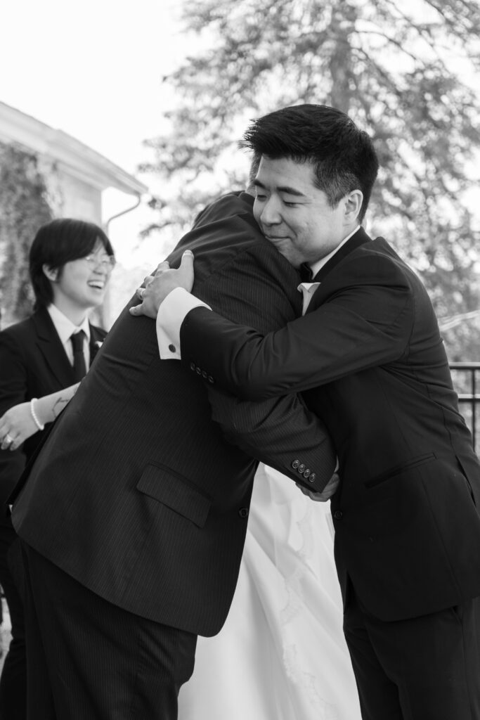 guest candids after ceremony at a micro wedding, stef reyes photo